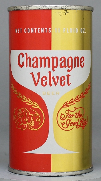 Champagne Velvet Beer Flat Top Can