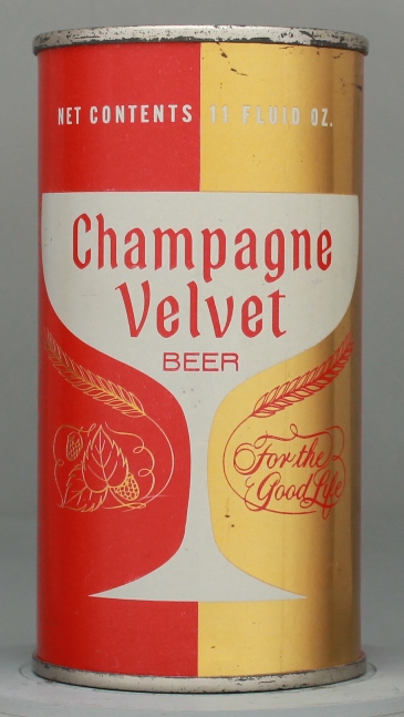 Champagne Velvet Beer Flat Top Can