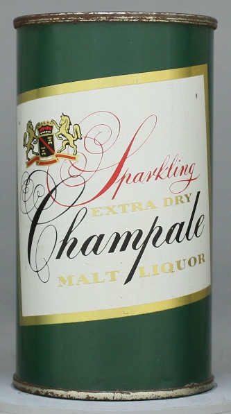 Champale, Sparkling Extra Dry Malt Liquor Flat Top Can