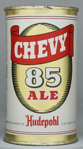 Chevy 85 Ale Flat Top Can