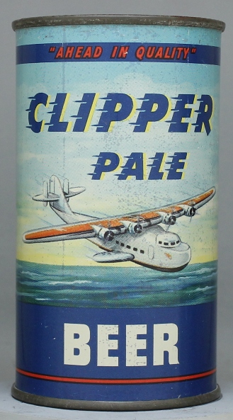 Clipper Pale Beer Flat Top Can