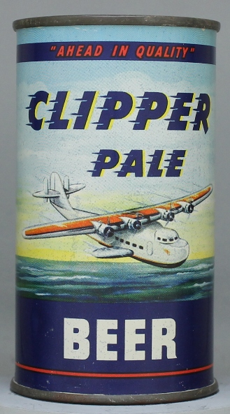 Clipper Pale Beer Flat Top Can