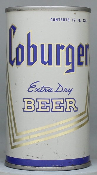 Coburger Extra Dry Beer Flat Top Can