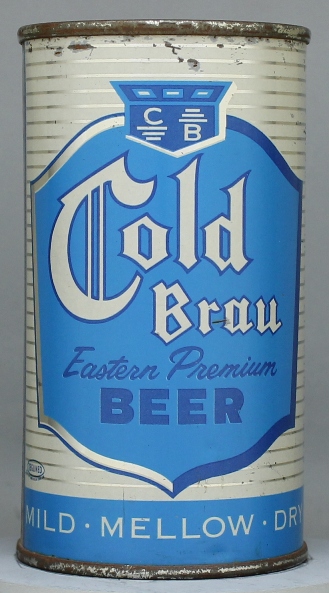 Cold Brau Eastern Premium Beer Flat Top Can