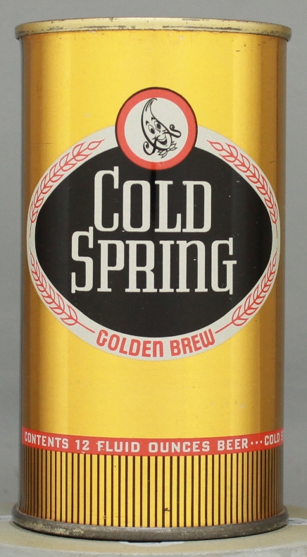 Cold Spring Beer Flat Top Can