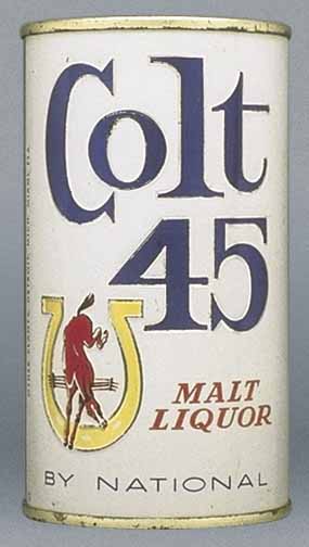 Colt 45 Malt Liquor Flat Top Can