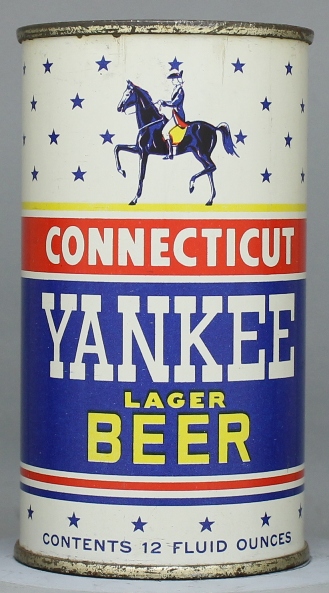 Connecticut Yankee Beer Flat Top Can