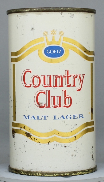 Country Club Malt Lager Flat Top Can