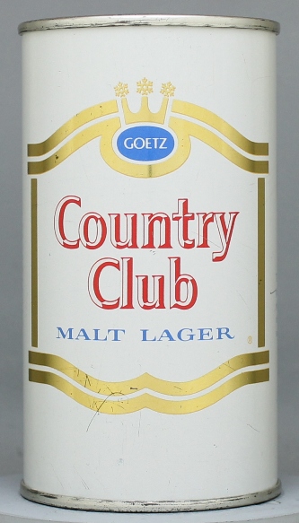 Country Club, Goetz Malt Lager Flat Top Can