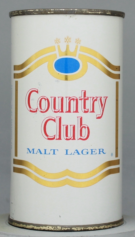Country Club Malt Lager Flat Top Can