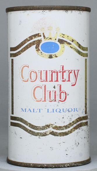 Country Club Malt Liquor Flat Top Can