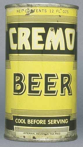 Cremo Beer Flat Top Can
