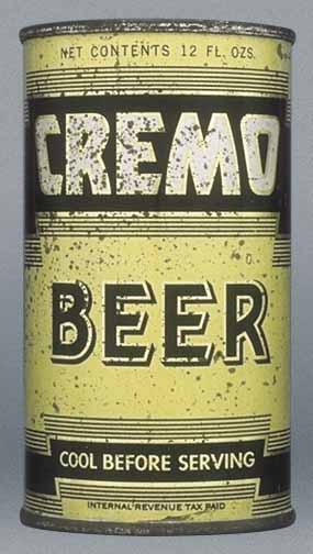 Cremo Beer Flat Top Can