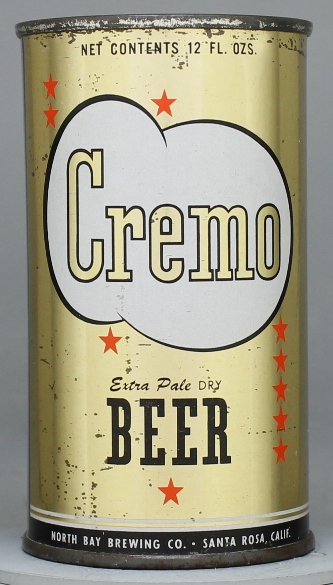 Cremo Extra Pale Dry Beer Flat Top Can