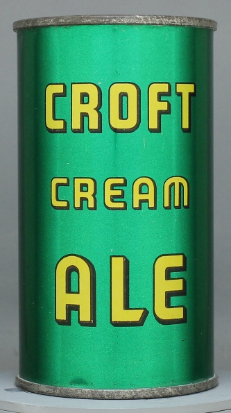 Croft Cream Ale Flat Top Can