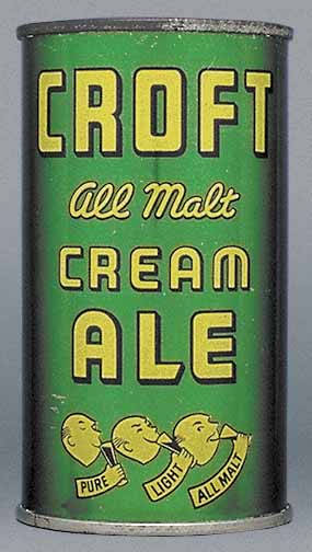 Croft All Malt Cream Ale Flat Top Can