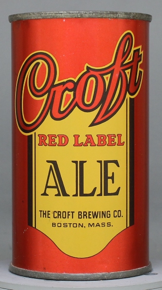 Croft Red Label Ale Flat Top Can