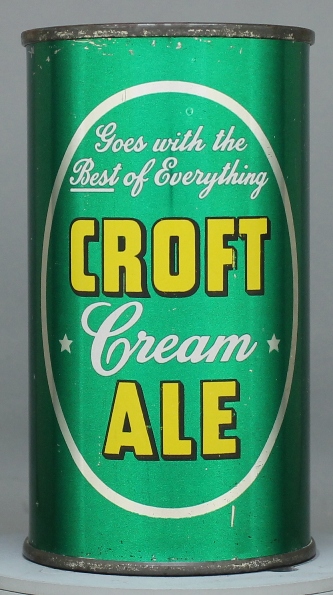 Croft Cream Ale Flat Top Can
