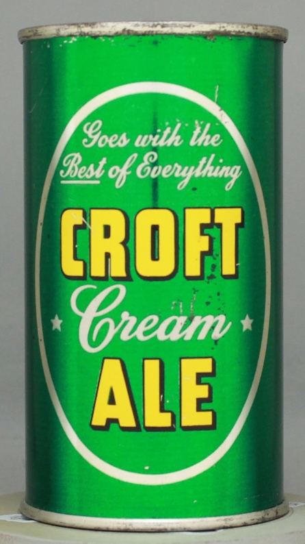 Croft Cream Ale Flat Top Can