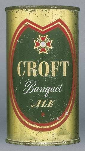Croft Banquet Ale Flat Top Can