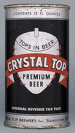 Crystal Top Premium Beer Flat Top Can