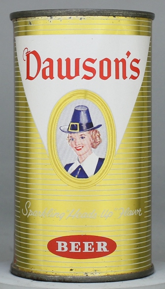 Dawson's Beer Flat Top Can