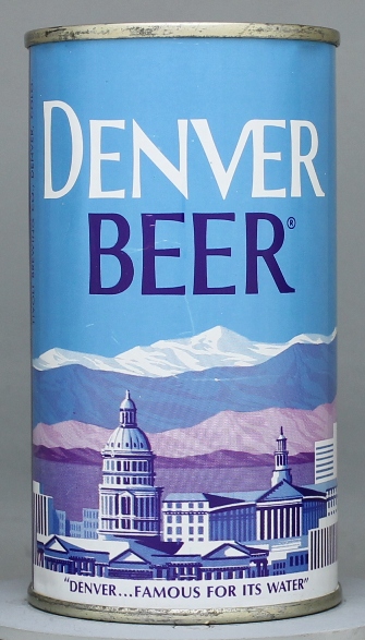 Denver Beer Flat Top Can
