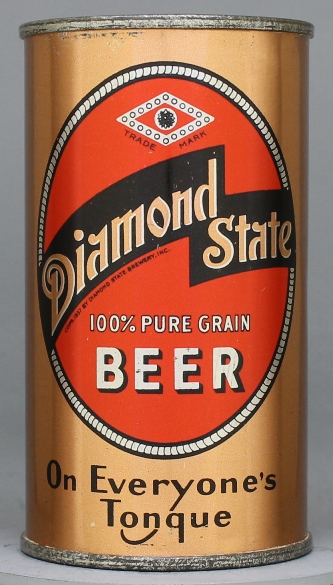Diamond State Beer Flat Top Can