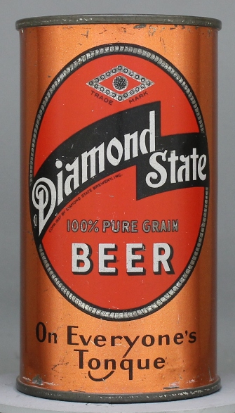 Diamond State Beer Flat Top Can