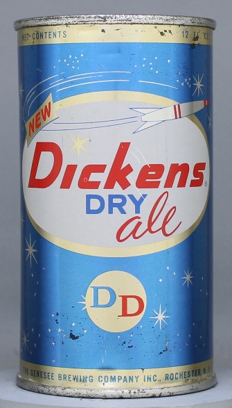 Dickens Dry Ale Flat Top Can