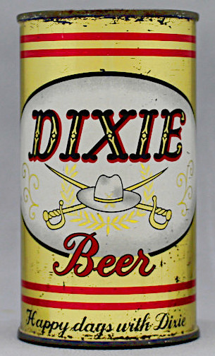 Dixie Beer Flat Top Can