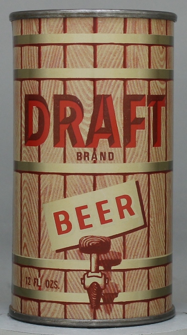 Draft Brand Beer Flat Top Can