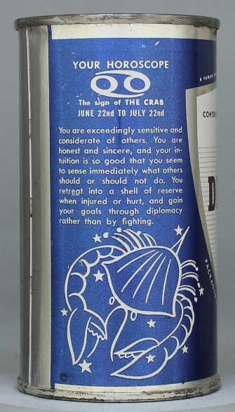 Drewrys Extra Dry Beer Flat Top Can
