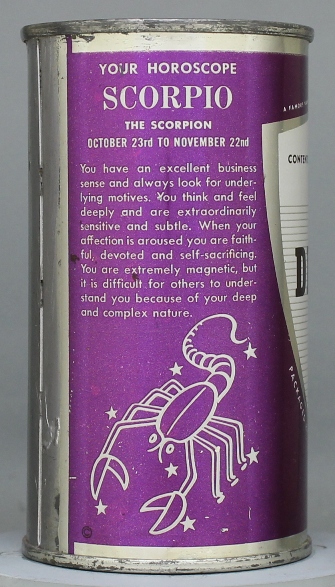 Drewrys Extra Dry Beer Flat Top Can