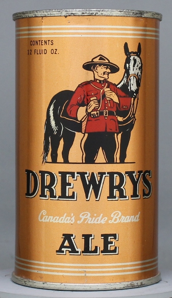 Drewrys Ale Flat Top Can