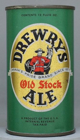 Drewrys Old Stock Ale Flat Top Can