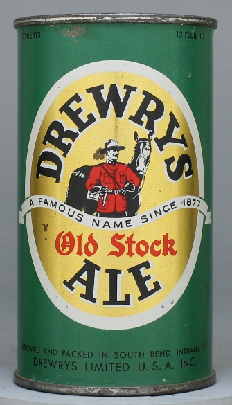 Drewrys Old Stock Ale Flat Top Can