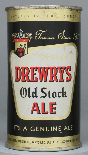 Drewrys Old Stock Ale Flat Top Can