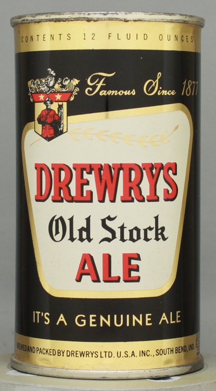 Drewrys Old Stock Ale Flat Top Can