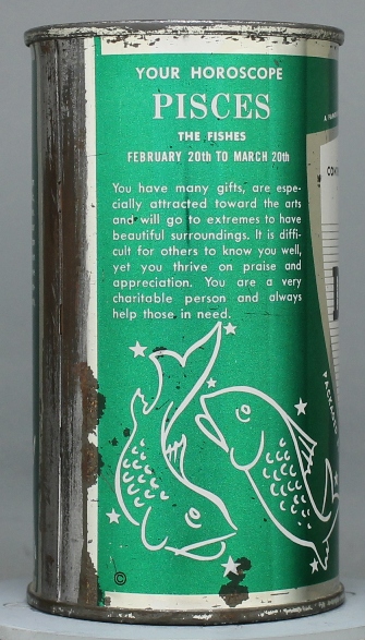 Drewrys Extra Dry Beer Flat Top Can