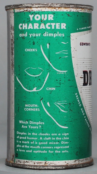 Drewrys Extra Dry Beer Flat Top Can