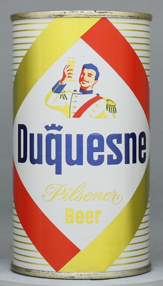 Duquesne Pilsener Beer Flat Top Can