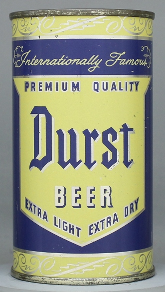 Durst Premium Quality Beer Flat Top Can