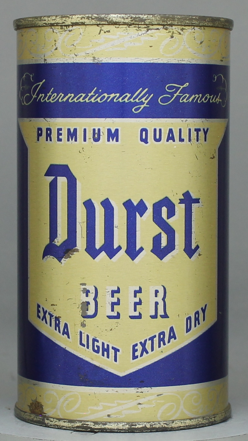 Durst Premium Quality Beer Flat Top Can