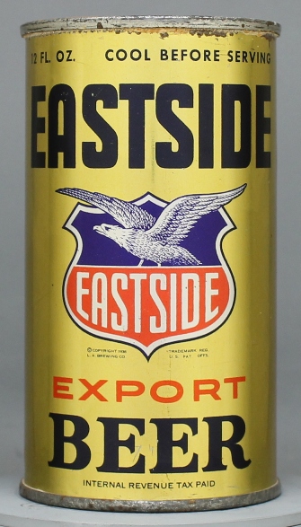Eastside Export Beer Flat Top Can