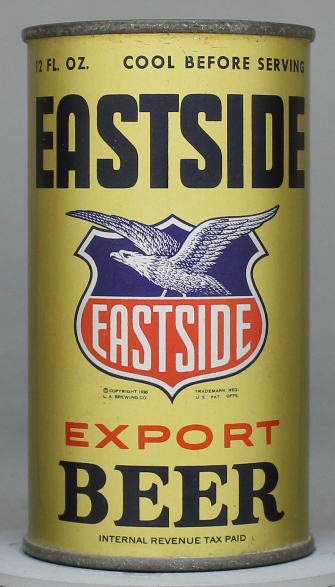 Eastside Export Beer Flat Top Can