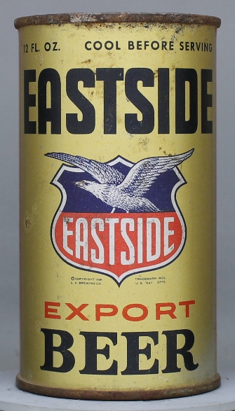 Eastside Export Beer Flat Top Can
