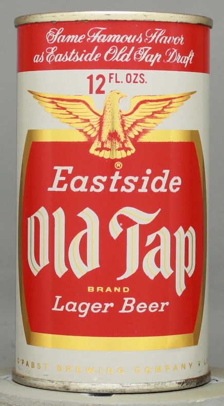 Eastside Old Tap Lager Beer Flat Top Can