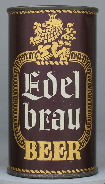Edel Brau Beer Flat Top Can