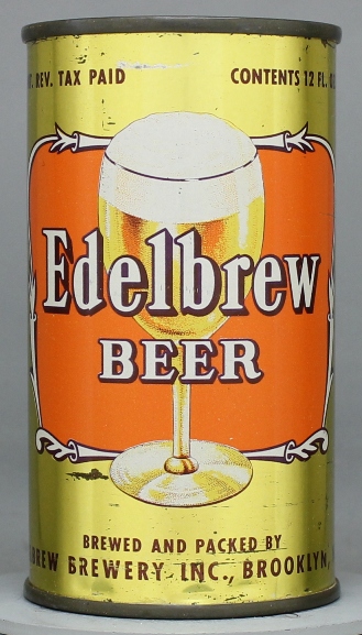 Edelbrew Beer Flat Top Can
